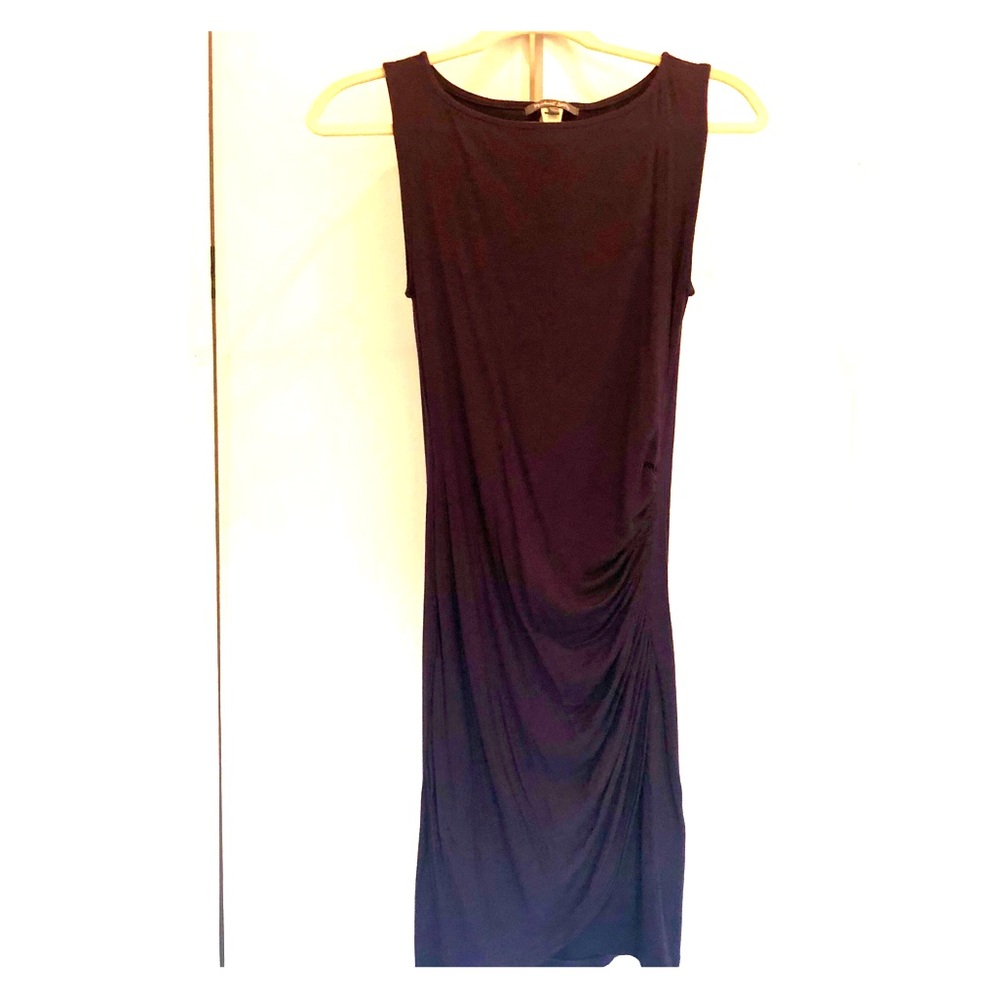 Michael Stars sleeveless dress with side ruching
